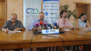 Roda informativa: Dami Gomis, Jordi Llabrs, Pau de Vlchez i Catalina M. Torres - Foto: A.Costa (UIB)