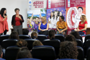 Margalida Vinyes, Ruth Escribano, Mar Ferragut, Aura Lolita Chvez Ixcaqui i Marga Vives - Foto: A.Costa (UIB)