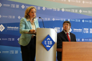 25/10/2018 Conferncia de la ministra d'Economia i Empresa a la UIB - Foto: A.Costa (UIB)