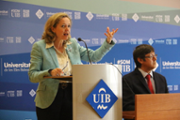 25/10/2018 Conferncia de la ministra d'Economia i Empresa a la UIB - Foto: A.Costa (UIB)
