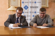 Lloren Huguet i Joan Verger - Foto: A.Costa (UIB)