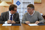 Lloren Huguet i Joan Verger - Foto: A.Costa (UIB)