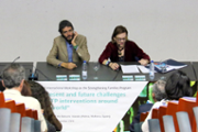 20/11/2018  Joan Amer i Carme Orte. Prvia al congrs SIPS: Present i futur dels reptes de les intervencions per l'enfortiment de la famlia al voltant del mn - Foto: A.Costa (UIB)