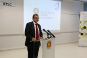 Paraules de benvinguda a crrec del doctor Lloren Huguet - Foto: A.Costa (UIB)