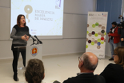 Paraules de la senyora Francina Armengol, presidenta de les Illes Balears - Foto: A.Costa (UIB)