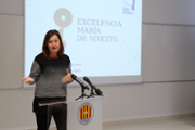 Paraules de la senyora Francina Armengol, presidenta de les Illes Balears - Foto: A.Costa (UIB)