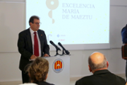 Paraules de benvinguda a crrec del doctor Lloren Huguet - Foto: A.Costa (UIB)