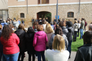 Minut de silenci a la UIB contra la violncia de gnere - Foto: A.Costa (UIB)