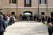 Minut de silenci a la UIB contra la violncia de gnere - Foto: A.Costa (UIB)