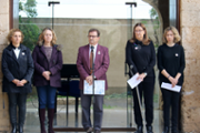 Minut de silenci a la UIB contra la violncia de gnere - Foto: A.Costa (UIB)