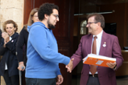 Lliurament dels premis del V Concurs de Tuits contra la Violncia de Gnere - A.Costa (UIB)