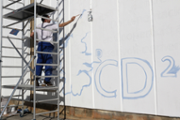 29/11/2018 Mural de Carles Garcia a l'edifici Ramon Llull (CD2)- Foto: A.Costa/UIB