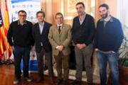 Miquel Pastor, Pedro Rullan, Lloren HUguet, Jaume Servera i Antoni Quetglas - Foto: A.Costa/UIB