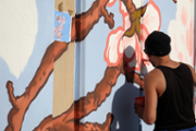 04/12/2018 Mural de Carles Garcia a l'edifici Ramon Llull (CD2)- Foto: A.Costa/UIB