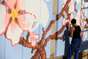 04/12/2018 Mural de Carles Garcia a l'edifici Ramon Llull (CD2)- Foto: A.Costa/UIB