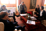 Alfonso Rodrguez, Lloren Huguet, Jordi Llabrs, Paquita Muoz i Manuel Calvo - Foto: A.Costa/UIB