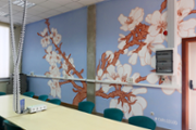 14/02/2019 Mural de Carles Garcia a l'edifici Ramon Llull (CD2)- Foto: A.Costa/UIB