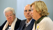 Magdalena Nebot, David Ginard i Lila Thoms - Foto: A.COSTA/UIB
