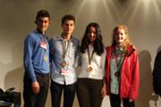 Els guanyadors de la medalla de bronze. Foto: UIB