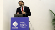 Presentaci de la primera tesi doctoral que s'ha llegit a la Facultat de Medicina de la UIB a crrec de l'autor, Francesc Xavier Molina Romerao - Foto: A.COSTA/UIB