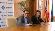 Lloren Huguet i Fanny Tur - Foto: A.COSTA/UIB