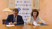 La Fundaci Impulsa Balears i la UIB signen un acord de collaboraci - Foto: A.COSTA/UIB
