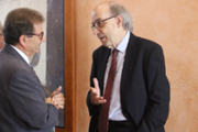 Lloren Huguet i Oriol Bonnn - Foto: A. Costa/UIB