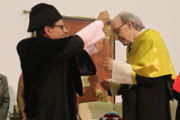 Acte d'investidura del senyor Oriol Bonnn Gubianas doctor honoris causa de la UIB - Foto: A.Costa/UIB