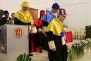 Acte d'investidura del senyor Oriol Bonnn Gubianas doctor honoris causa de la UIB - Foto: A.Costa/UIB