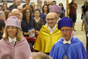 Acte d'investidura del senyor Oriol Bonnn Gubianas doctor honoris causa de la UIB - Foto: A.Costa/UIB