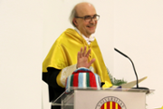 Acte d'investidura del senyor Oriol Bonnn Gubianas doctor honoris causa de la UIB - Foto: A.Costa/UIB