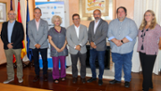 Ricardo Jess Navarro, Francisco Lpez Sim, Rosabel Rodrguez, Lloren Huguet, Andreu Serra, Joan Gaspar i Luca Escribano - Foto: A.Costa/UIB 