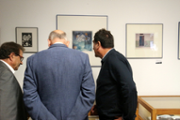 La UIB incorpora al seu fons setze fotografies de Toni Catany i tretze cartells de Joan Mir donats per Jaume Bover i Pujol - Foto: A.Costa/UIB