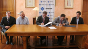 Signatura de l'acord de collaboraci entre El Gas, SA i la Universitat de les Illes Balears - Foto: A.Costa/UIB