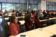 Taula rodona sobre l'activitat de les dones cientfiques amb motiu de la Setmana Internacional de la Cincia - Foto: A.Costa/UIB