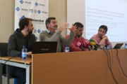 Equip d'investigadors de la UIB: Enrique Morn, Cels Garcia, Romualdo Romero i Vctor Homar - Foto: A.COSTA/UIB