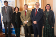 Antoni Gamund, Joana Maria Segu, Lloren Huguet, Sebasti Mandilego i Maria Lourdes Rodrguez - Foto: A.Costa/UIB