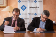 Lloren Huguet i Antoni Aloy - Foto: UIB/A.COSTA