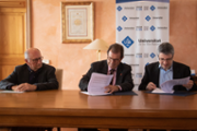 Maxi San Miguel, Lloren Huguet i Antoni Aloy - Foto: UIB/A.COSTA
