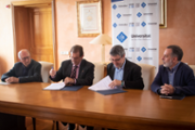 Maxi San Miguel, Lloren Huguet, Antoni Aloy i Luis Vegas - Foto: UIB/A.COSTA