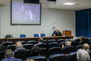Conferncia de Michel Llompart Ballester: L'infern de Joan de Can Puig, un algaid al camp de concentraci de Buchenwald - Foto: UIB/A.COSTA