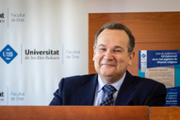 El doctor Jos Mara Vzquez Garca-Peuela, Rector de la Universitat Internacional de La Rioja i catedrtic de Dret Eclesistic de l'Estat - Foto: UIB/A.COSTA