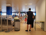07/07/2020 Punt d'examen: Aeroport de Palma (terminal A) - Foto: R.Illa/UIB