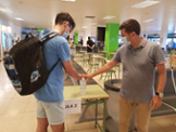 07/07/2020 Punt d'examen: Aeroport de Palma (terminal A) - Foto: R.Illa/UIB