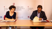 Afers Socials i Esports i la UIB signen un conveni de collaboraci per renovar les aliances en matria d?innovaci i recerca de la cooperaci al desenvolupament - Foto: A.Costa/UIB