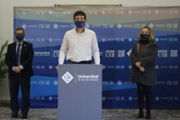 El doctor Vctor Homar Santaner, de l'rea de coneixement de Fsica de la Terra