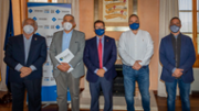 Ignacio Miranda, Ricardo Moreno, Lloren Huguet, Jordi Llabrs i Luis Vegas - Foto: A.Costa/UIB