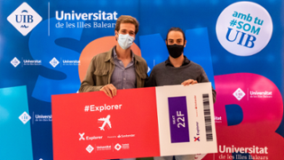 El projecte Frooit, d'Alfred Schlesier i Jordi Thoms, guanya l'Explorer UIB Palma 2021 - Foto: A.COSTA/UIB