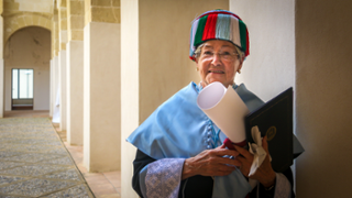 La pedagoga menorquina Pilar Benejam, investida doctora honoris causa de la UIB - Foto: A.COSTA/UIB