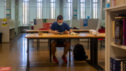 Biblioteca de l'edifici Ramon Llull al campus universitari - Foto: A.COSTA/UIB